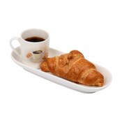 Wholesale - 2pc CROISSANT COFFEE TRAY MAISON SUCASA C/P 24, UPC: 810094754549